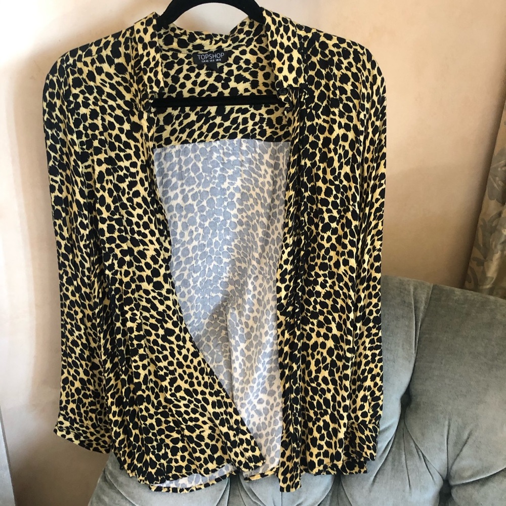 Topshop leopard print